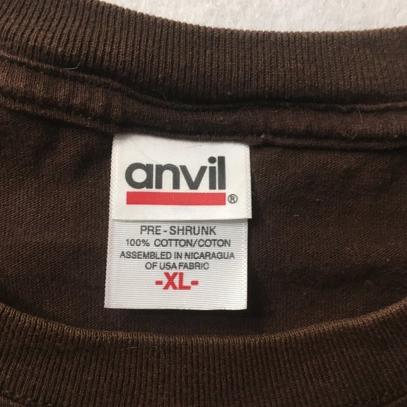 vtg 90s slopes embroidered t-shirt XL lake tahoe ski beach usa distressed - Picture 8 of 8